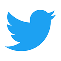 Twitter logo and link